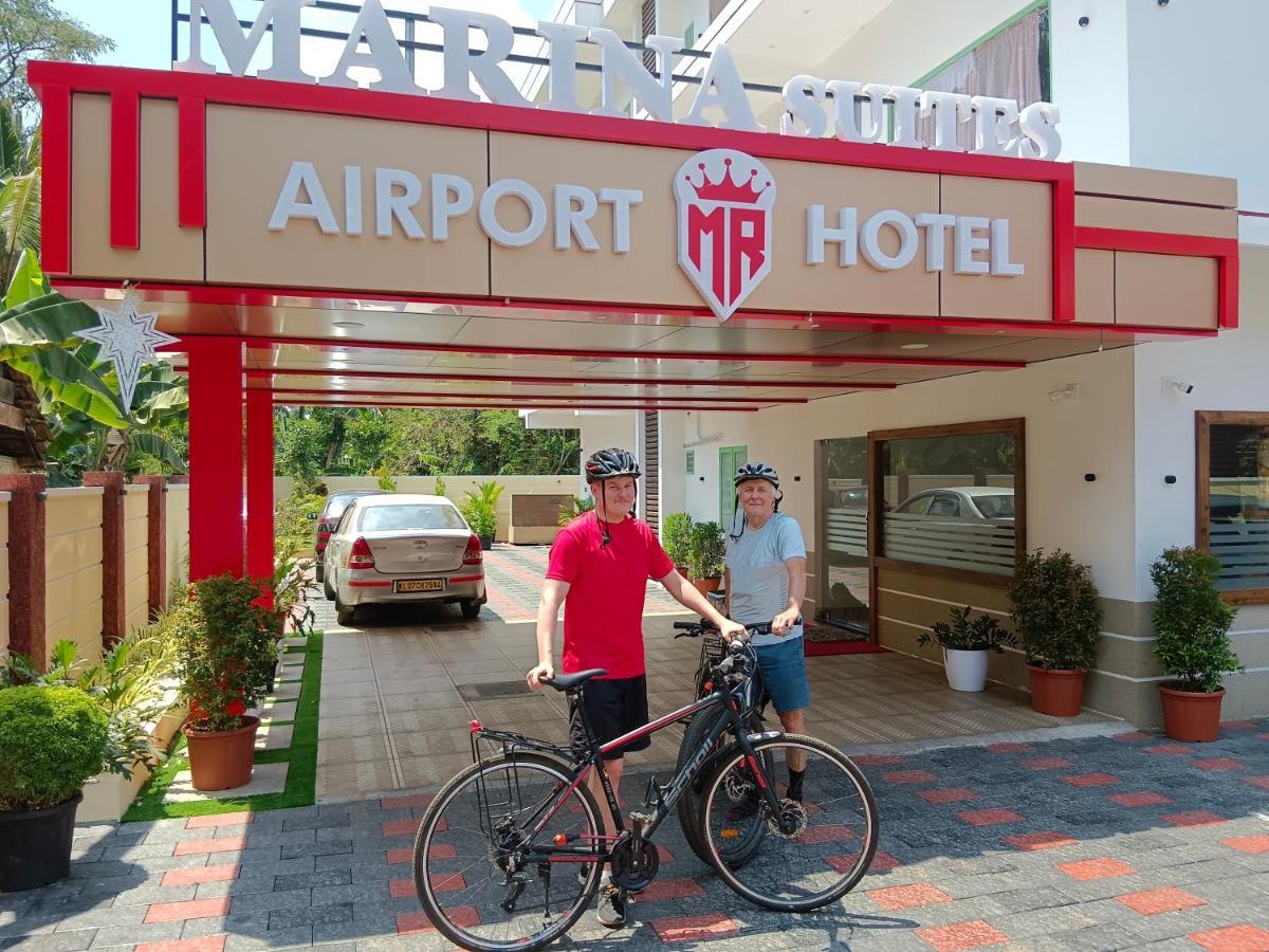 Marina Suites Airport Hotel Kochi Buitenkant foto