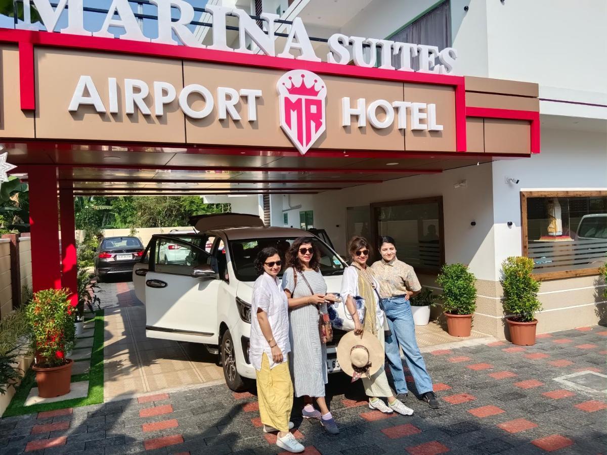 Marina Suites Airport Hotel Kochi Buitenkant foto