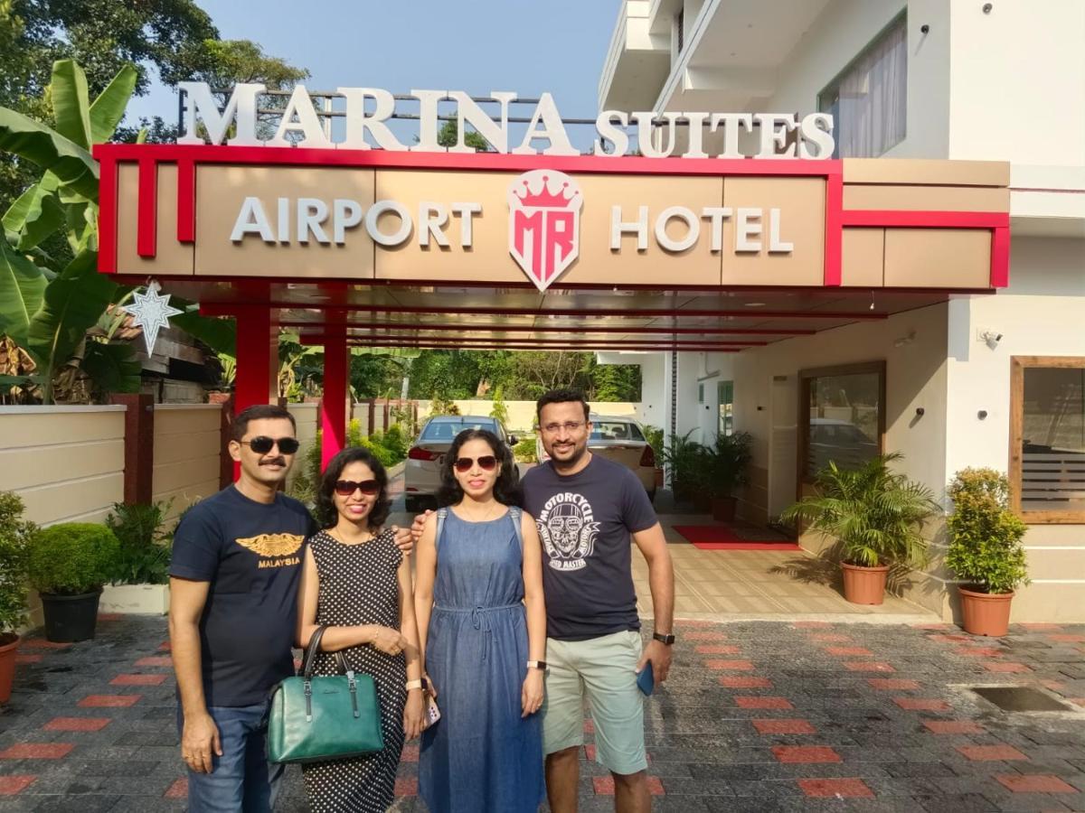 Marina Suites Airport Hotel Kochi Buitenkant foto