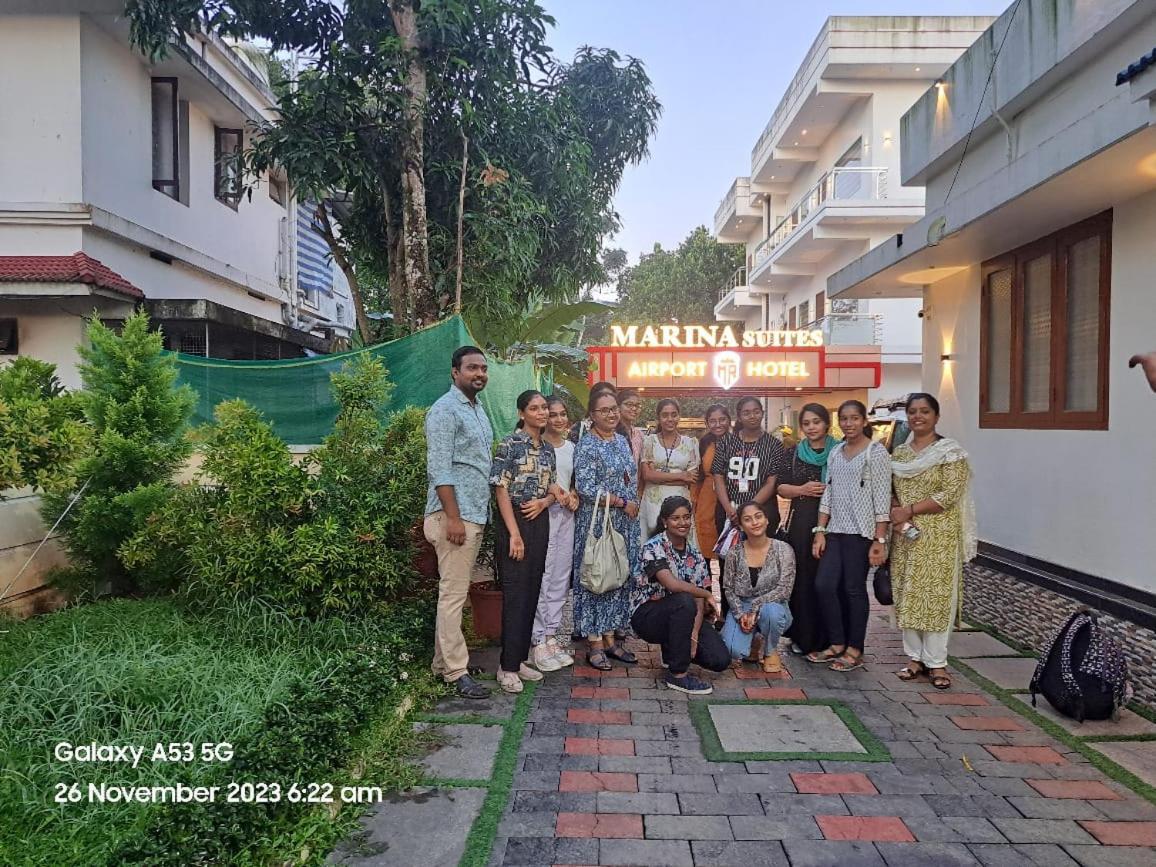 Marina Suites Airport Hotel Kochi Buitenkant foto